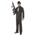 Gold Pinstriped Gangster Costume