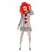 Vintage Clown Lady Costume